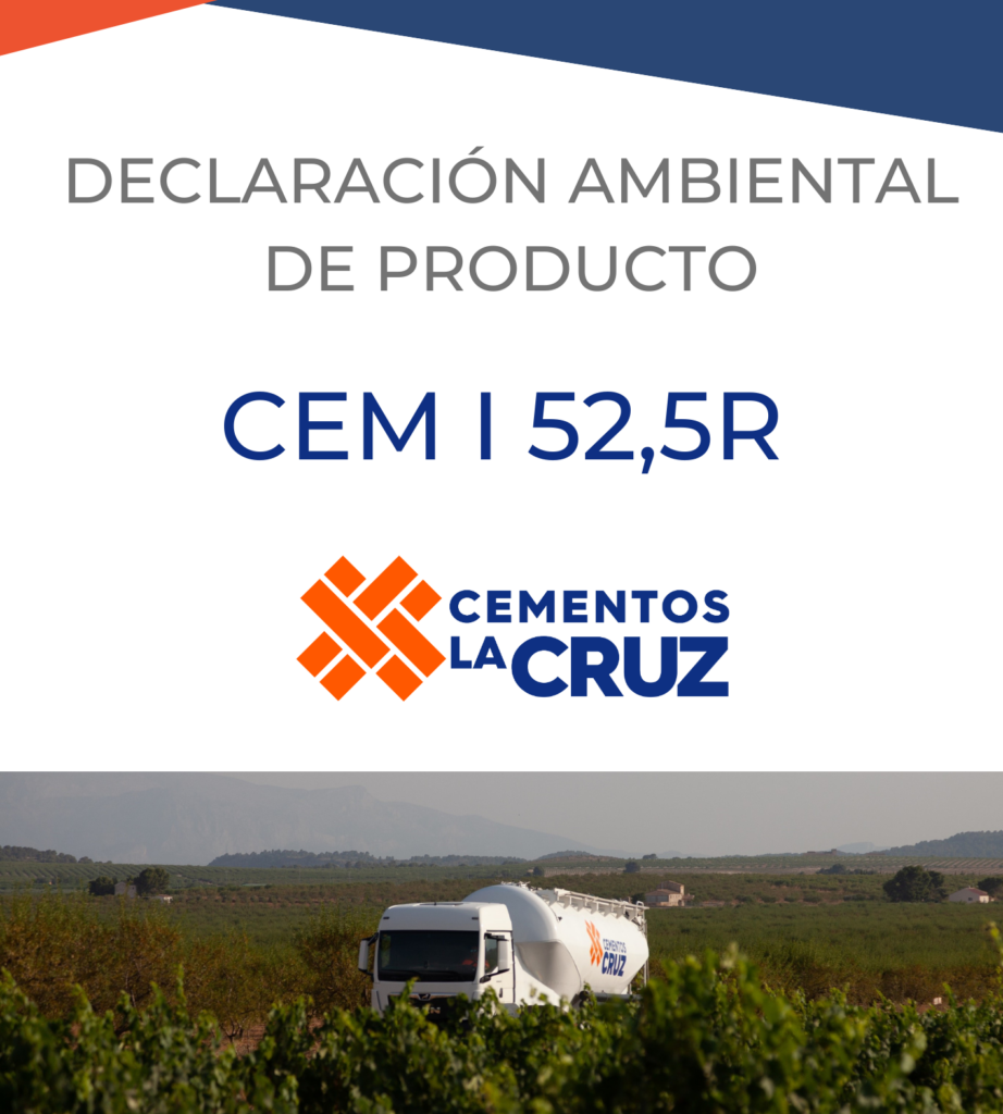 CEMENTOS LA CRUZ, S.L. registers DAPcons®.NTe.249 for CEM I 52,5R